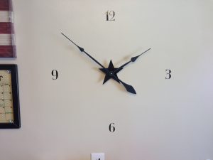 Vinyl Clock 