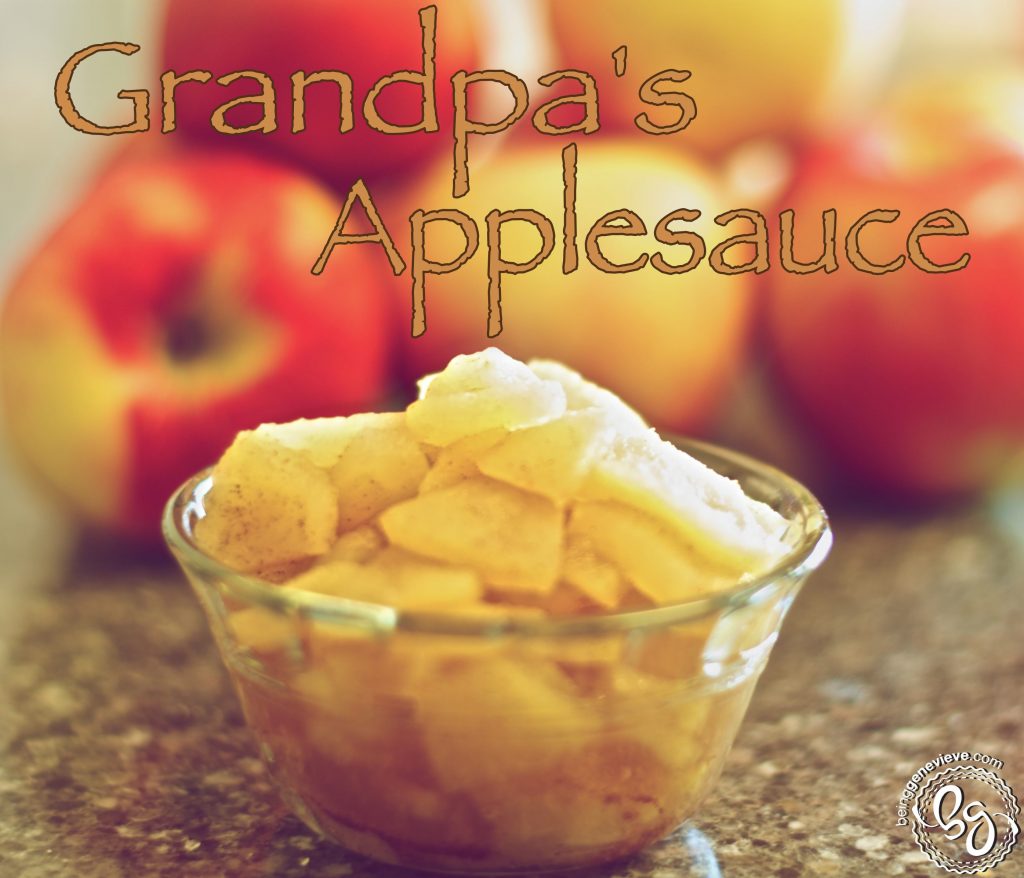 Grandpa's Applesauce