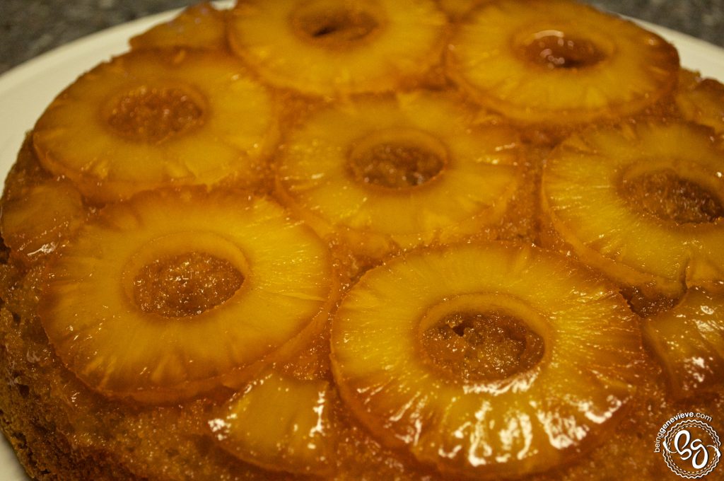 Pineapple Upside Down Cake 002