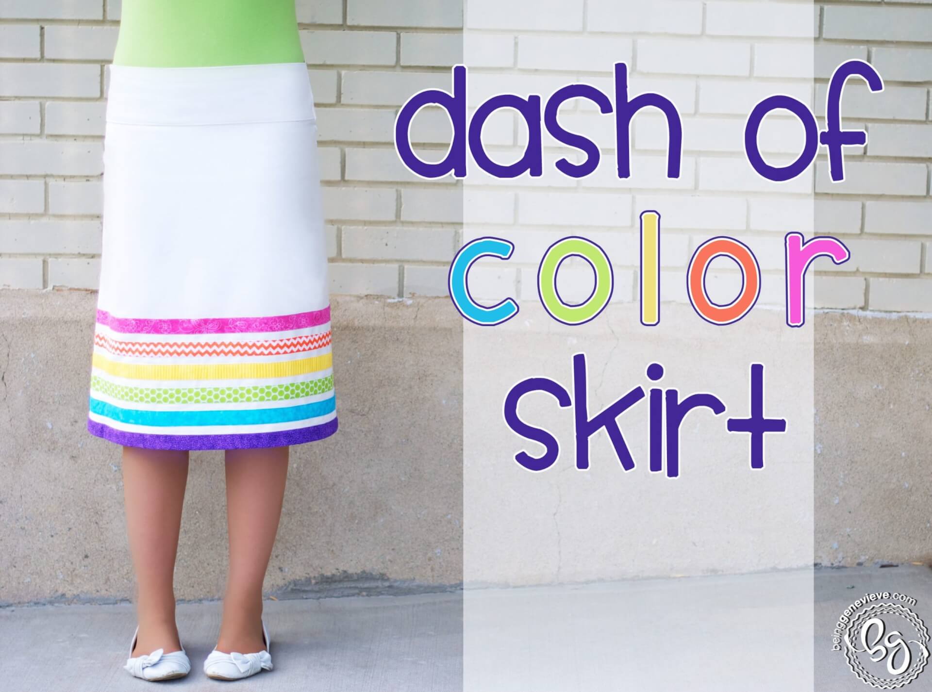 Dash of Color Skirt