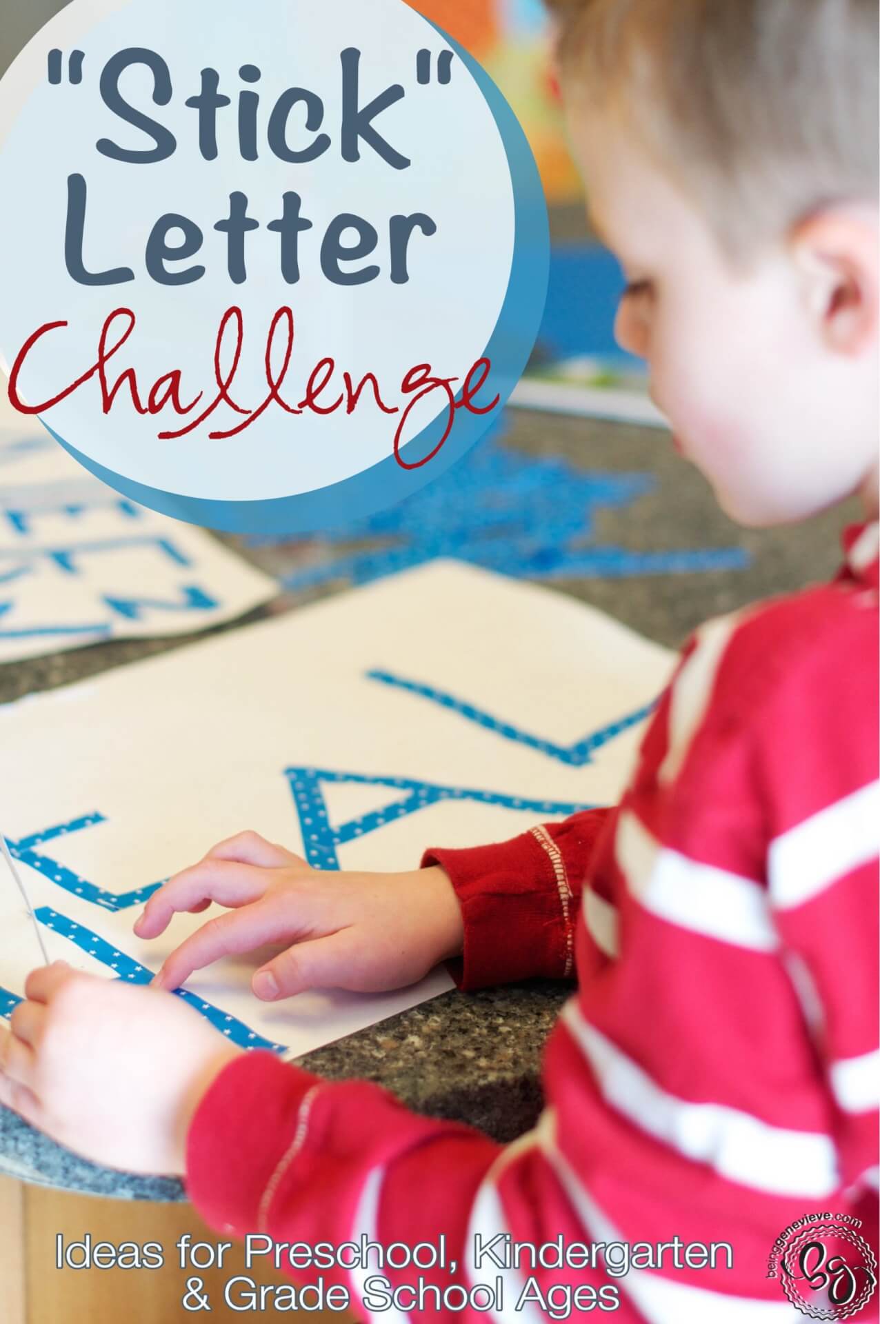 Stick Letter Challenge