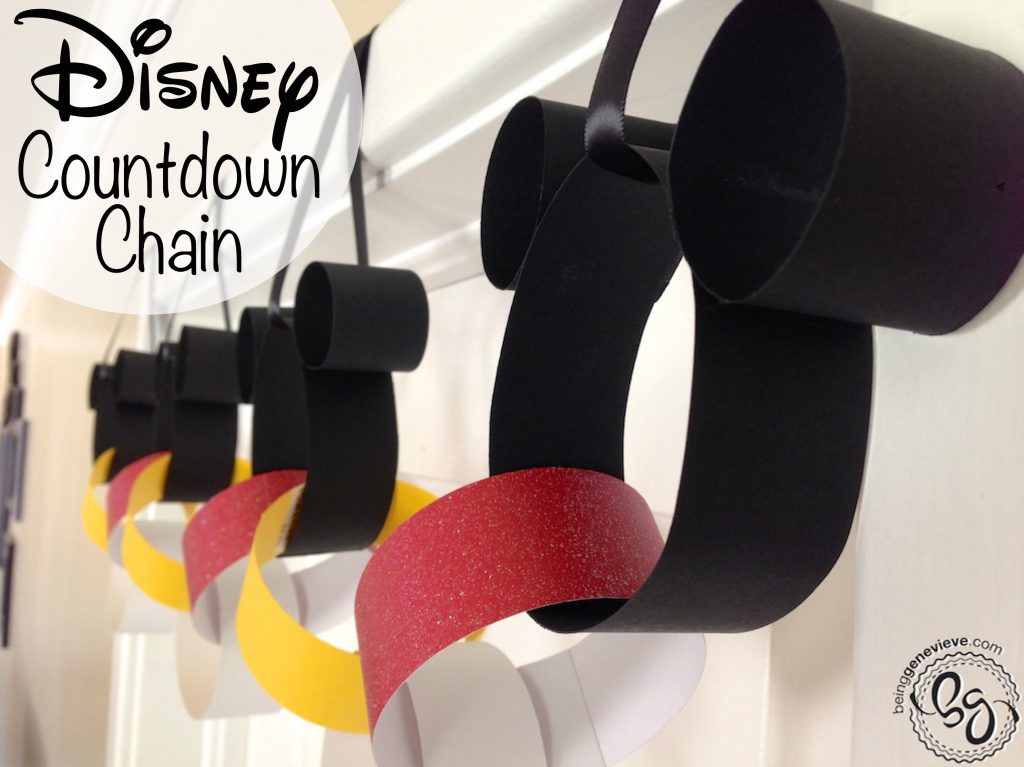 Disney Countdown Chain