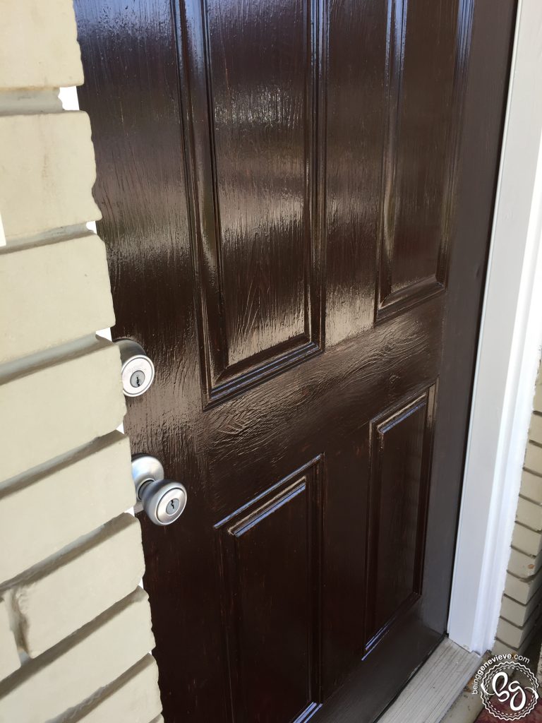Faux Wood Door