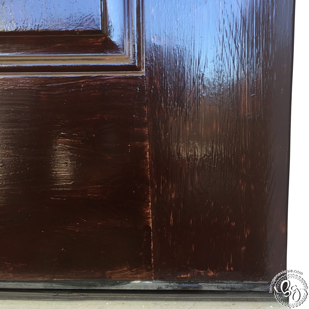 Faux Wood Door
