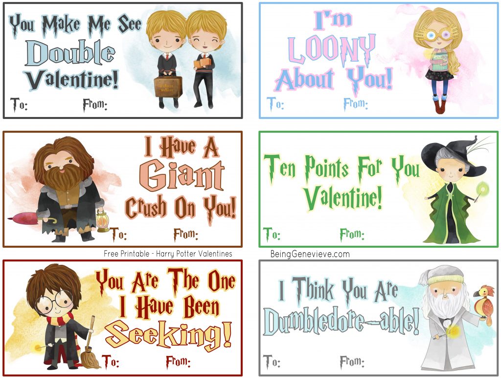 Harry Potter Valentines #1