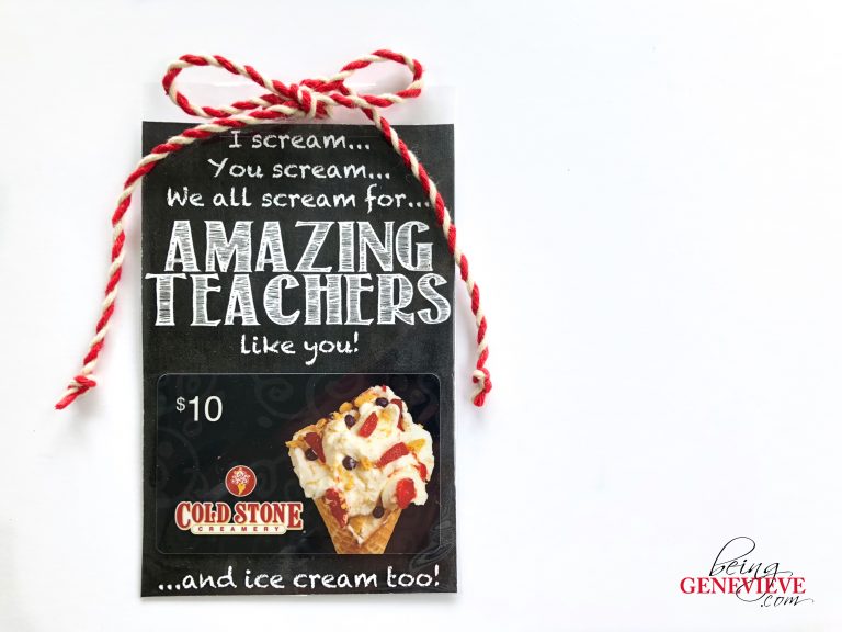 I Scream for Amazing Teachers